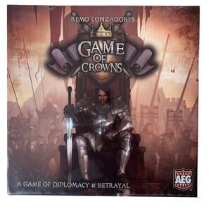 Alderac Game Of Crowns Strategy Board Game 2015 4-8 Players Diplomacy AEG